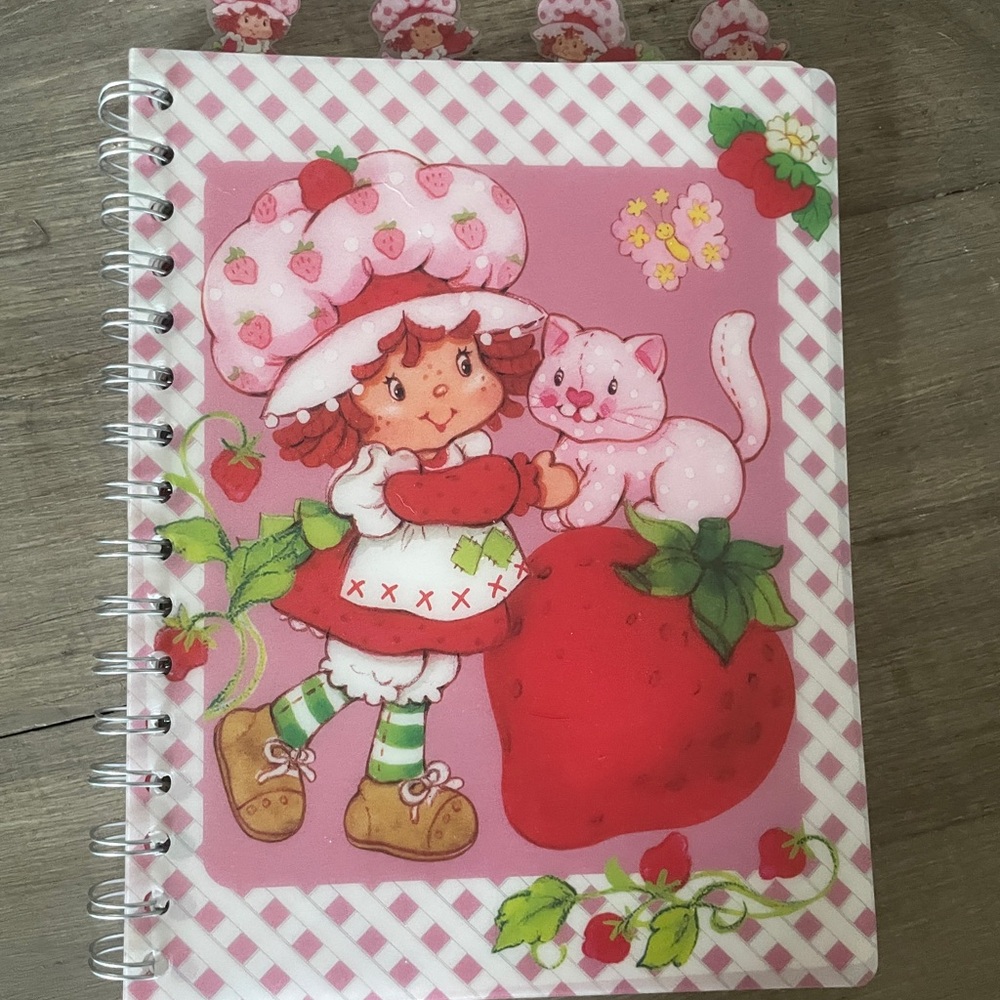 Strawberry shortcake Kids Notebook - Pink